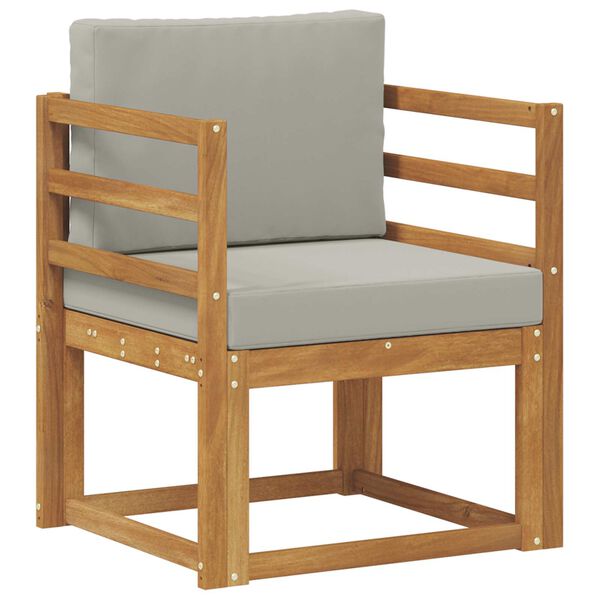 vidaXL K&uuml;lt&eacute;ri kanap&eacute; T&ouml;m&ouml;r ak&aacute;cfa &eacute;s poli&eacute;szter