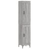 vidaXL sz&uuml;rke sonoma szerelt fa magasszekr&eacute;ny 34,5 x 34 x 180 cm
