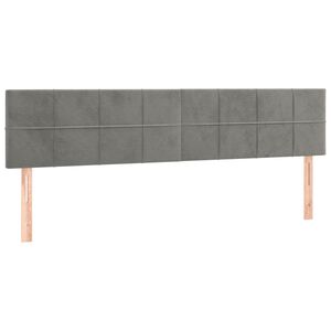vidaXL vil&aacute;gossz&uuml;rke b&aacute;rsony fejt&aacute;mla 200 x 5 x 78/88 cm