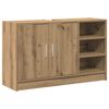 vidaXL F&uuml;rdőszoba Sz&eacute;k&eacute;ny Artisan t&ouml;lgy 90 x 29 x 55 cm Szerelt fa