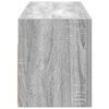 vidaXL sz&uuml;rke sonoma szerelt fa fali f&uuml;rdőszobaszekr&eacute;ny 80x25x30 cm
