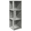vidaXL betonsz&uuml;rke szerelt fa sarokszekr&eacute;ny 33 x 33 x 100 cm