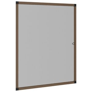 vidaXL barna ablaksz&uacute;nyogh&aacute;l&oacute; 80x100 cm