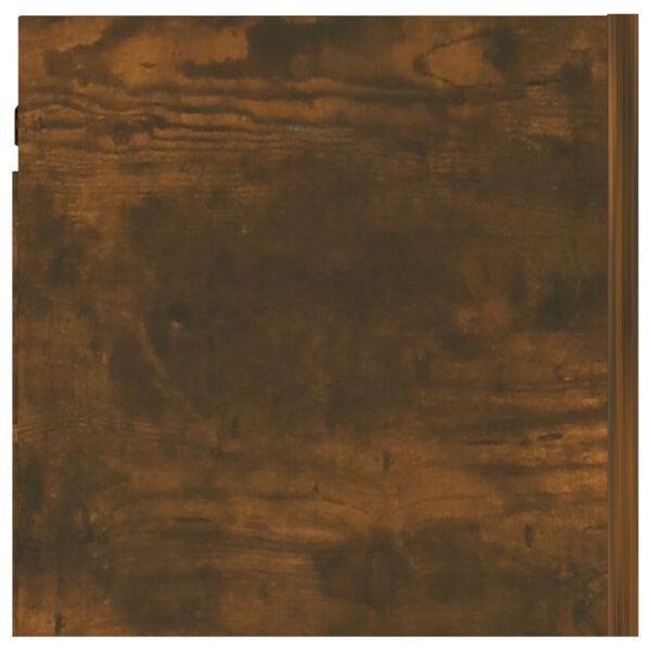 vidaXL 8 db füstös tölgyszínű fali TV-szekrény 30,5 x 30 x 30 cm