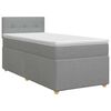 vidaXL Boxspring &aacute;gy matraccal Vil&aacute;gossz&uuml;rke 90 x 190 cm Sz&ouml;vet