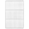 vidaXL Grill r&aacute;cs 60 x 40 cm Rozsdamentes Ac&eacute;l Ez&uuml;st