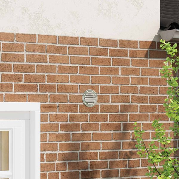 vidaXL Levegő szellőzőfed&eacute;l 4 pcs Ez&uuml;st 80 mm Rozsdamentes ac&eacute;l