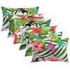 vidaXL P&aacute;rna huzat 6 pcs HEERLEN Soksz&iacute;nű 30 x 50 cm Poli&eacute;szter