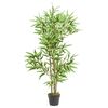 vidaXL z&ouml;ld mű bambuszfa 552 lev&eacute;llel 120 cm
