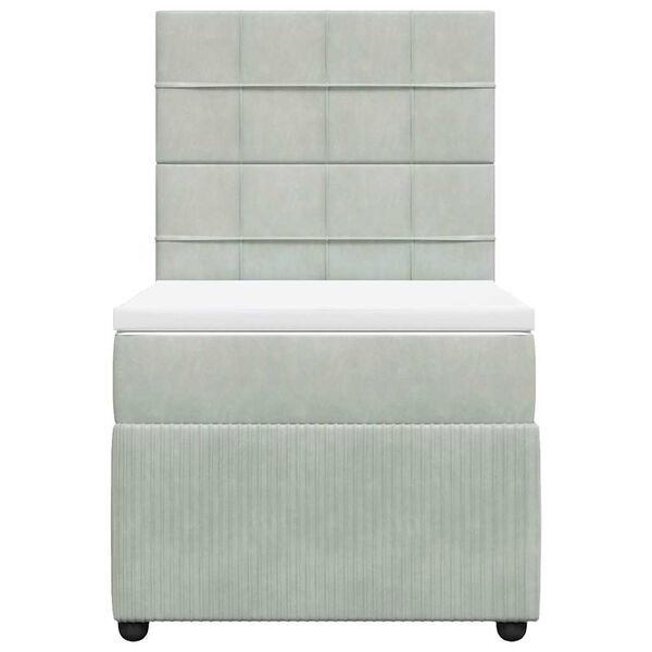 vidaXL vil&aacute;gossz&uuml;rke b&aacute;rsony rug&oacute;s &aacute;gy matraccal 80 x 200 cm