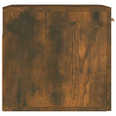 vidaXL füstös tölgy színű szerelt fa faliszekrény 80 x 35 x 36,5 cm
