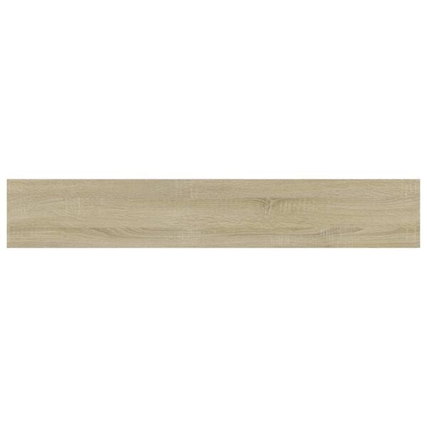 vidaXL 4 db sonoma-t&ouml;lgy sz&iacute;nű forg&aacute;cslap k&ouml;nyvespolc 60 x 10 x 1,5 cm