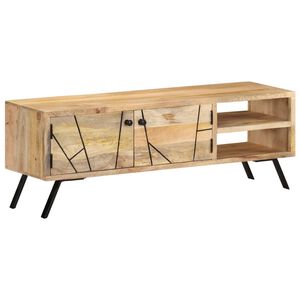 vidaXL t&ouml;m&ouml;r mang&oacute;fa TV-szekr&eacute;ny 110 x 30 x 40 cm