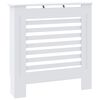 vidaXL feh&eacute;r MDF radi&aacute;torburkolat 78 cm