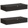 vidaXL T&aacute;rol&oacute; Doboz 2 pcs Antracitsz&uuml;rke 100 x 50 x 18 cm