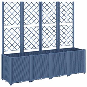 vidaXL k&eacute;ksz&uuml;rke polipropil&eacute;n r&aacute;csos kerti &uuml;ltetől&aacute;da 160 x 40 x 140 cm
