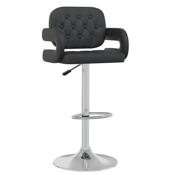 vidaXL 2 db fekete műbőr b&aacute;rsz&eacute;k