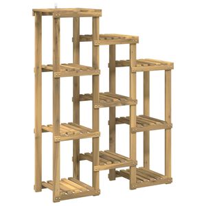 vidaXL N&ouml;v&eacute;ny&aacute;llv&aacute;ny Feh&eacute;r 85 x 30 x 114,5 cm T&ouml;m&ouml;r Ak&aacute;cfa
