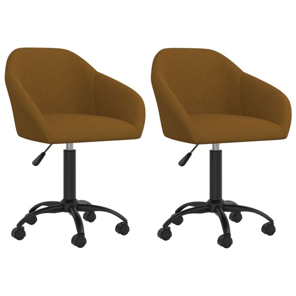 vidaXL 2 db barna b&aacute;rsony forg&oacute; &eacute;tkezősz&eacute;k