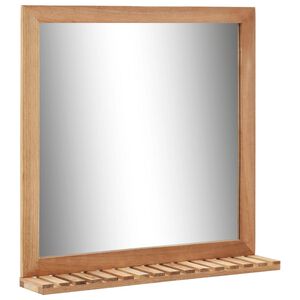 vidaXL t&ouml;m&ouml;r di&oacute;fa f&uuml;rdőszobai t&uuml;k&ouml;r 60 x 12 x 62 cm