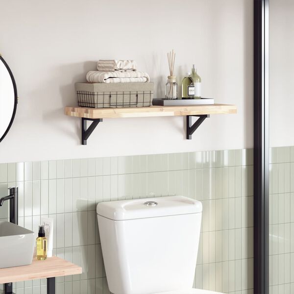 vidaXL t&ouml;m&ouml;r ak&aacute;cfa t&eacute;glalap alak&uacute; asztallap 80 x 30 x 4 cm