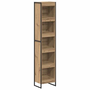 vidaXL K&ouml;nyvespolc 40 x 30 x 189,5 cm Szerelt Fa Műv&eacute;szi t&ouml;lgy
