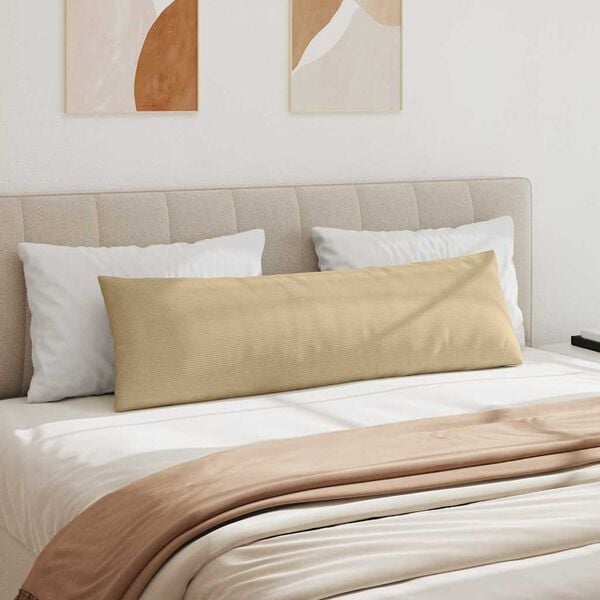 vidaXL Kanapé párnák 2 pcs Szürke zöld 145 x 40 cm Bársonyos szövet