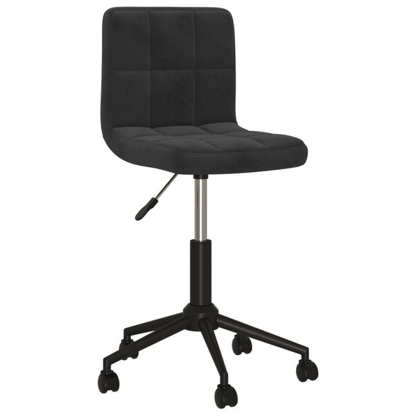 vidaXL 6 db fekete b&aacute;rsony forg&oacute; &eacute;tkezősz&eacute;k