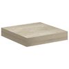 vidaXL 4 db t&ouml;lgysz&iacute;nű MDF lebegő fali polc 23 x 23,5 x 3,8 cm