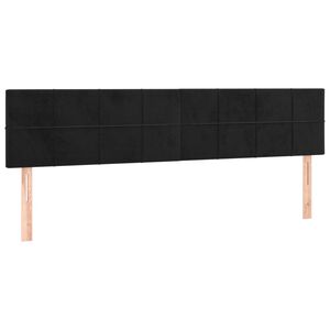 vidaXL fekete b&aacute;rsony fejt&aacute;mla 160x5x78/88 cm