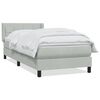 vidaXL vil&aacute;gossz&uuml;rke b&aacute;rsony rug&oacute;s &aacute;gy matraccal 90x220 cm