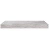 vidaXL betonsz&uuml;rke MDF lebegő fali polc 40 x 23 x 3,8 cm