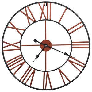 vidaXL piros f&eacute;m fali&oacute;ra 58 cm