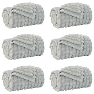 vidaXL Takar&oacute;k 6 db Sz&uuml;rke 200 x 150 cm 4.5 kg Gyapj&uacute;