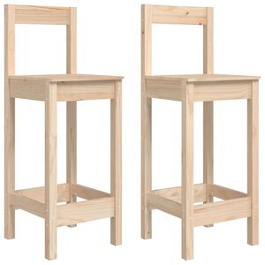 vidaXL 2 db t&ouml;m&ouml;r fenyőfa b&aacute;rsz&eacute;k 40 x 41,5 x 112 cm