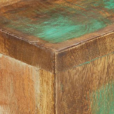 vidaXL tömör újrahasznosított fa tálalóasztal 120 x 30 x 75 cm