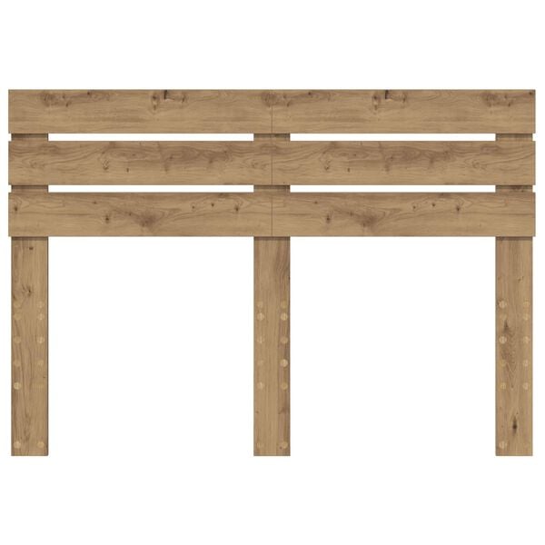 vidaXL Fejt&aacute;mla Artisan t&ouml;lgy 160 cm Faanyag