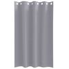 vidaXL Fekete F&uuml;gg&ouml;ny Gyűrűkkel 2 pcs Vil&aacute;gossz&uuml;rke 175 x 140 cm