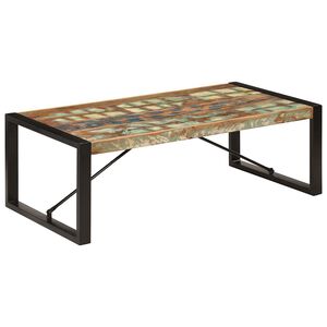 vidaXL t&ouml;m&ouml;r &uacute;jrahasznos&iacute;tott fa doh&aacute;nyz&oacute;asztal 120 x 60 x 40 cm