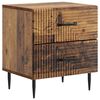 vidaXL &Eacute;jjeliszekr&eacute;ny Antik Fa 43 x 34,5 x 47,5 cm Szerelt Fa