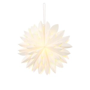 vidaXL Kar&aacute;csonyi vil&aacute;g&iacute;t&aacute;s RAAHE 10 LED Meleg feh&eacute;r 45 x 17 x 45 cm