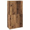 vidaXL Irodai szekr&eacute;ny Antik Fa 60 x 32 x 115 cm Szerelt Fa