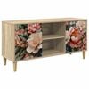 vidaXL TV szekr&eacute;ny BORNE 102 x 33 x 50 cm Sonoma Szerelt Fa