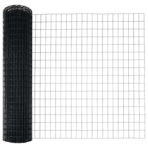 vidaXL Eur&oacute;pai Ker&iacute;t&eacute;s Sz&uuml;rke 1 x 25 m PVC-bevonat&uacute; vas