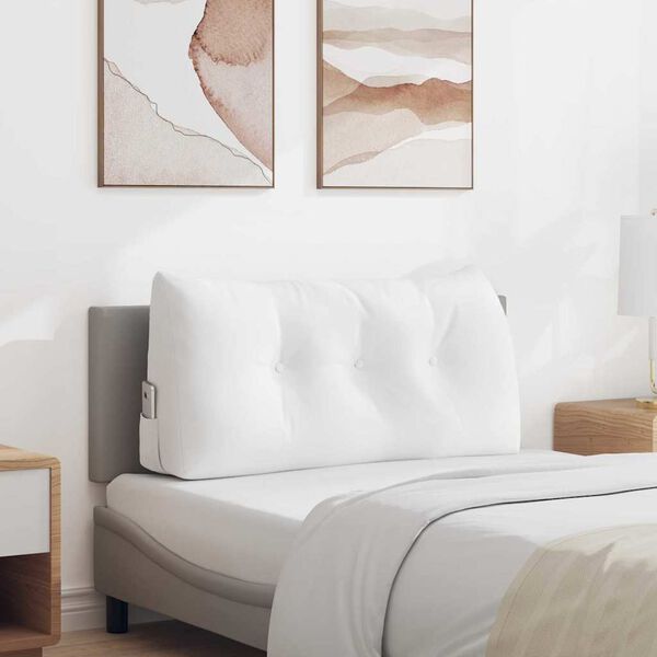 vidaXL H&aacute;tp&aacute;rna Feh&eacute;r 100 x 24 x 50 cm sz&ouml;vet