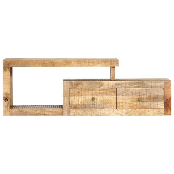 vidaXL tömör mangófa TV-szekrény 120 x 30 x 40 cm