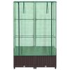 vidaXL rattan megjelen&eacute;sű magas&aacute;gy&aacute;s melegh&aacute;ztakar&oacute;val 80x40x138 cm