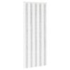 vidaXL Rovar F&uuml;gg&ouml;ny Chenille Vil&aacute;gossz&uuml;rke &eacute;s feh&eacute;r 90 x 220 cm
