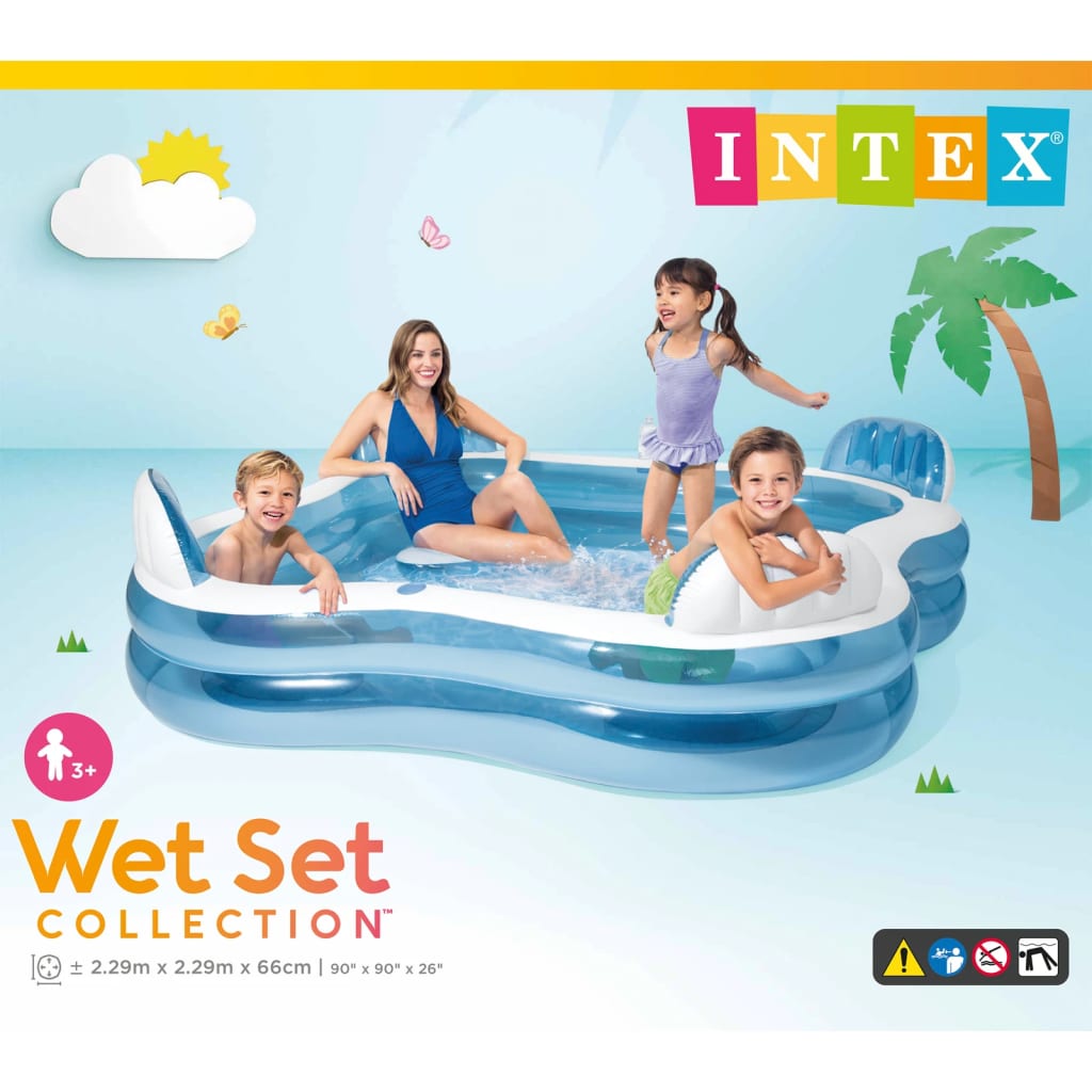 Intex Swim Center felfújható családi medence 56475NP