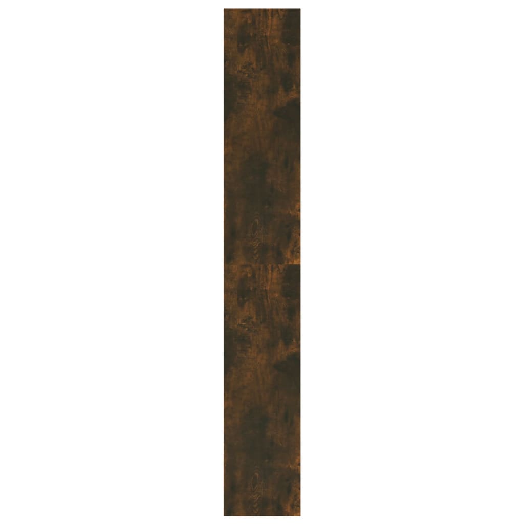 vidaXL füstös tölgyszínű könyvszekrény/térelválasztó 80 x 30 x 198 cm